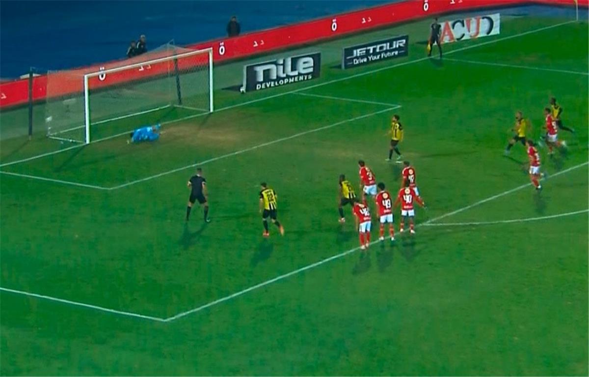 فيديو | مصطفى جمال يسجل هدف المقاولون العرب الأول أمام الأهلي