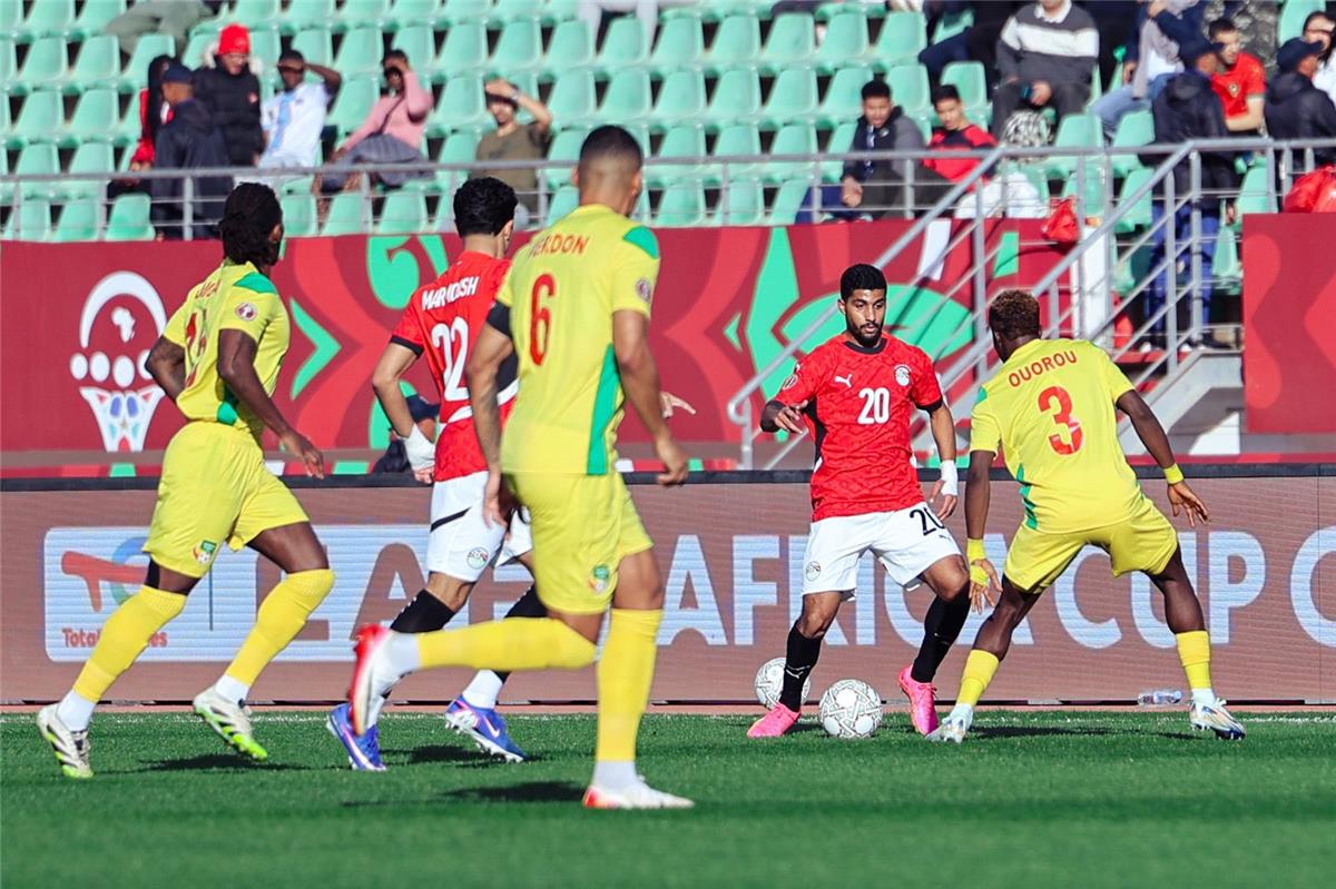 فيديو | جودويل دوسو يسجل هدف تعادل منتخب بنين أمام مصر 