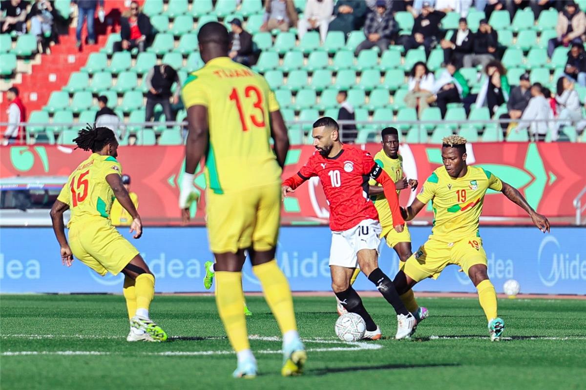 فيديو | محمد صلاح يسجل هدف مصر الثالث أمام بنين