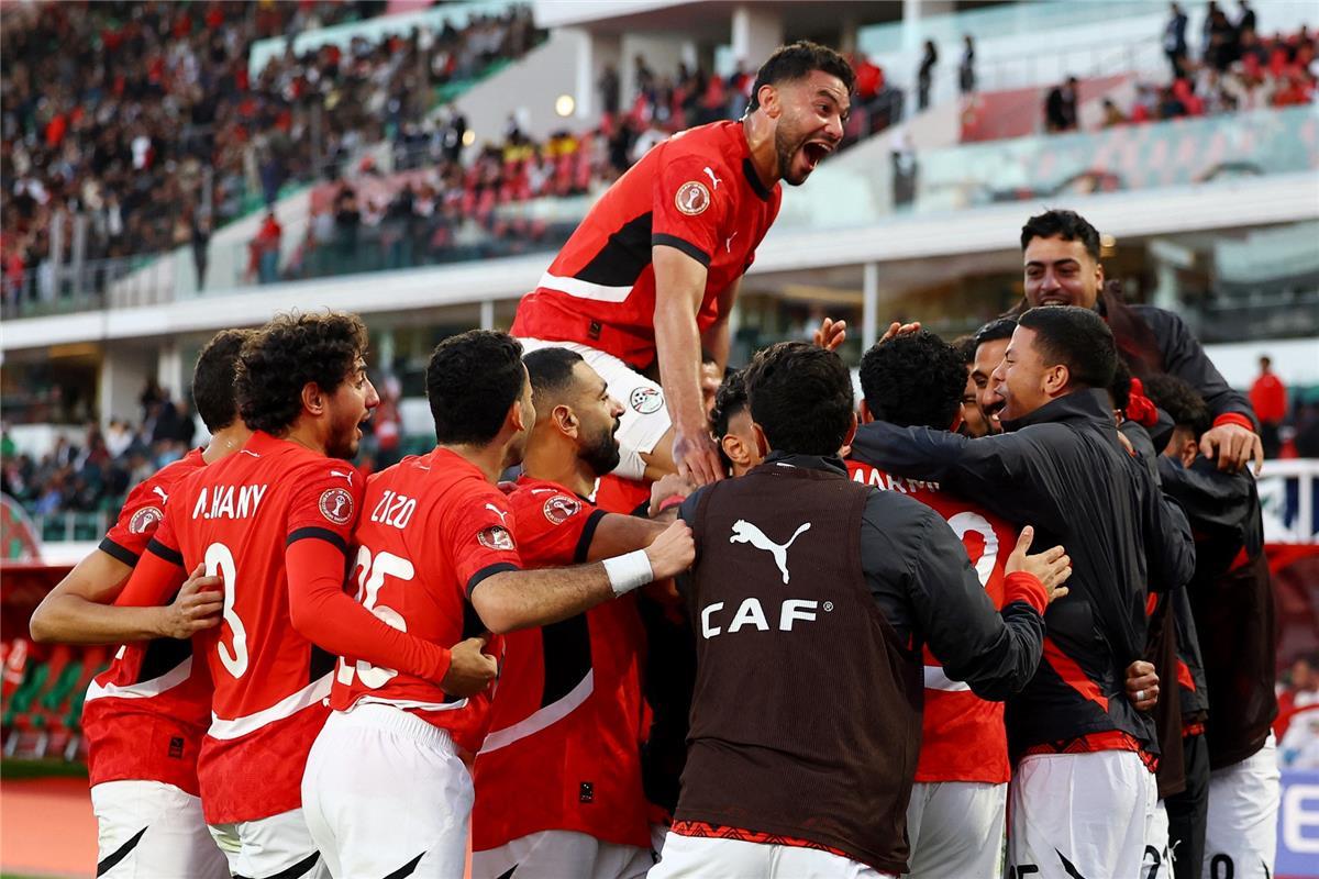 تدريبات استشفائية لمنتخب مصر استعدادا لمواجهة ربع نهائي أمم إفريقيا
