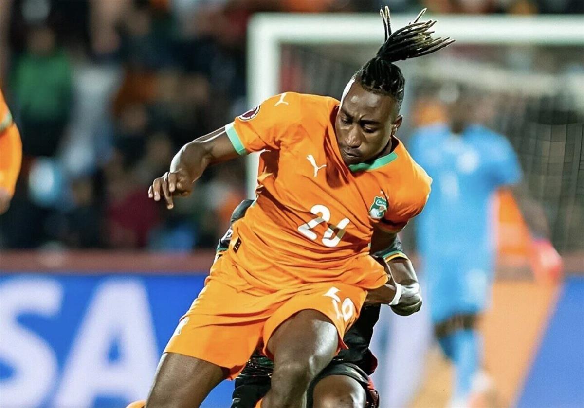 فيديو | يان ديوماندي يسجل هدف كوت ديفوار الثاني أمام بوركينا فاسو