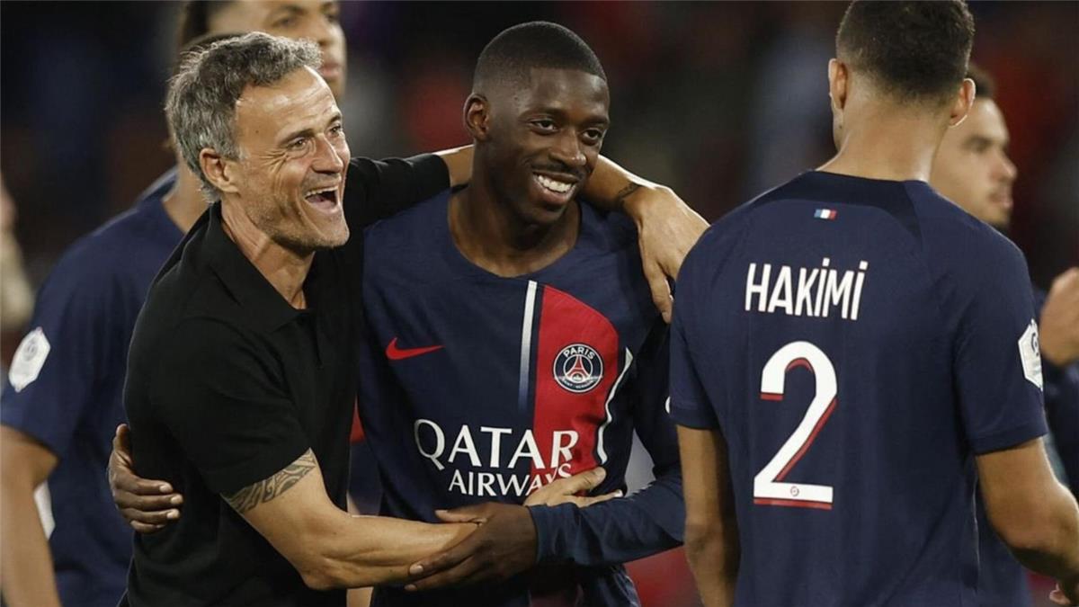 طلب تعجيزي من عثمان ديمبلي لتجديد عقده مع باريس سان جيرمان