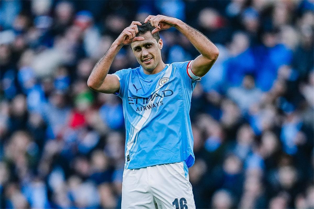 فيديو | رودري يسجل هدف مانشستر سيتي الثاني أمام إكستر سيتي في كأس الاتحاد الإنجليزي