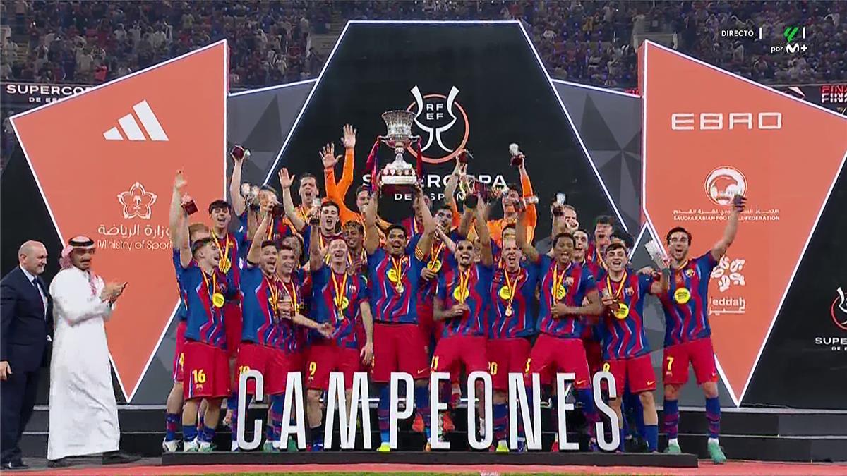 الخزينة تنتعش.. كم يجني برشلونة بعد التتويج بكأس السوبر الإسباني؟