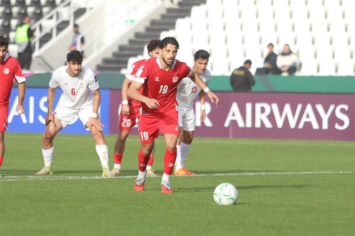 ترتيب مجموعة لبنان في كأس آسيا تحت 23 سنة بعد الفوز على إيران ونهاية دور المجموعات
