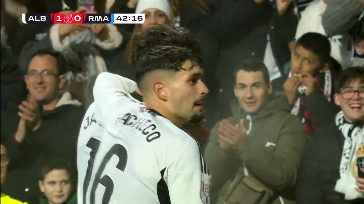 فيديو | فيلار يسجل هدف ألباسيتي الأول أمام ريال مدريد.. وماستانتونو يتعادل