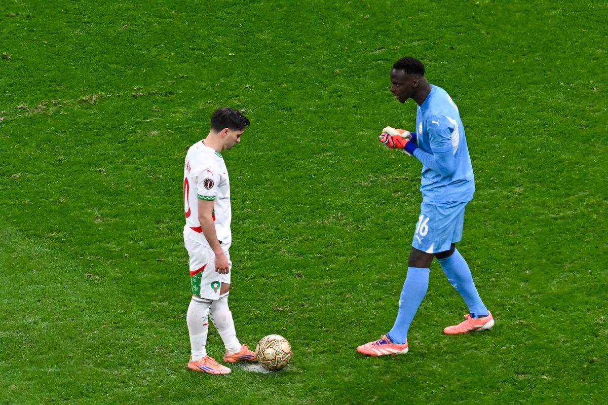 الركراكي يكشف سبب إهدار إبراهيم دياز ضربة جزاء المغرب أمام السنغال