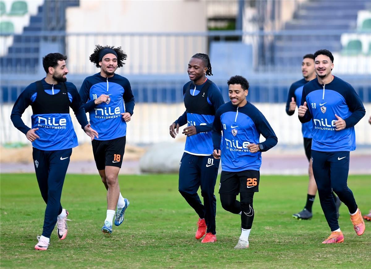 مران الزمالك| عمر جابر يؤدي جلسات علاجية وتدريبات تأهيلية لرباعي الفريق 