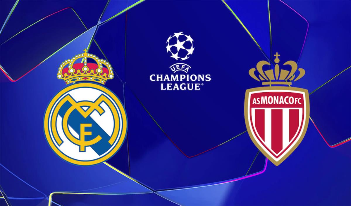 موعد والقناة الناقلة لمباراة ريال مدريد وموناكو اليوم في دوري أبطال أوروبا.. والمعلق