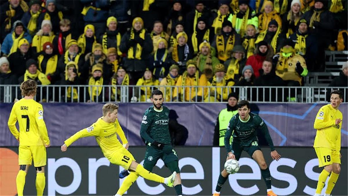 فيديو | هاوجي يسجل هدف بودو جليمت الثالث.. وريان شرقي يحرز الأول لـ مانشستر سيتي