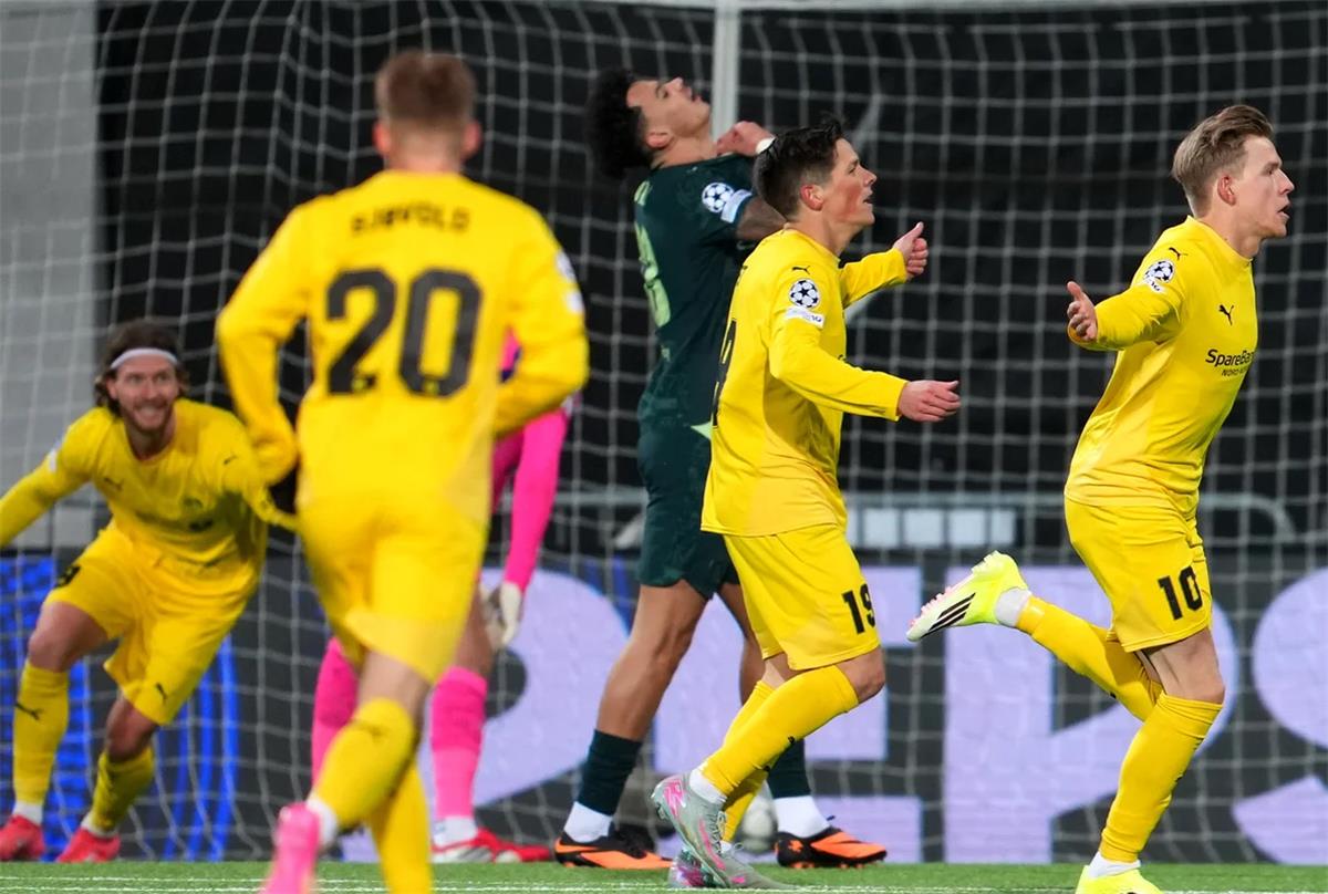 فيديو | مفاجأة قاسية.. مانشستر سيتي يسقط بثلاثية أمام بودو جليمت ويعقد موقفه في دوري أبطال أوروبا