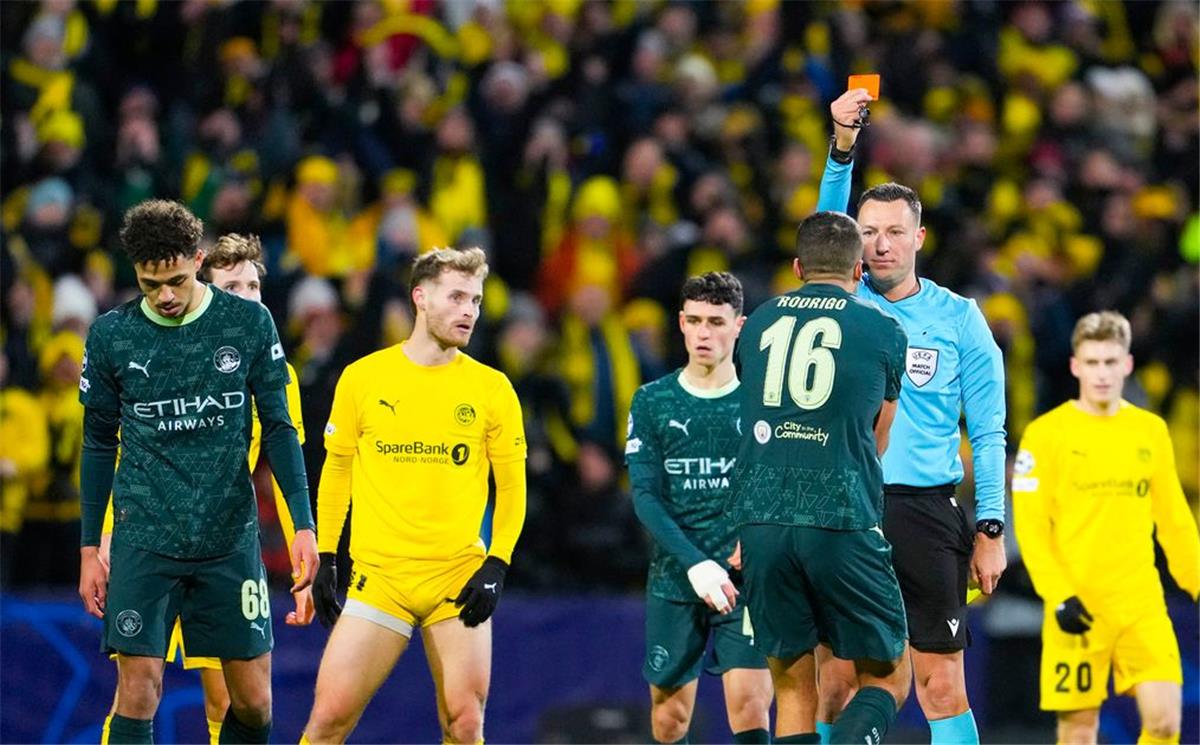 فرص مانشستر سيتي في التأهل إلى دور الـ16 من دوري أبطال أوروبا بعد الخسارة أمام بودو جليمت