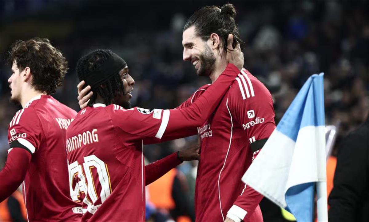 مباراة ليفربول المتبقية في دوري أبطال أوروبا بعد الفوز على مارسيليا