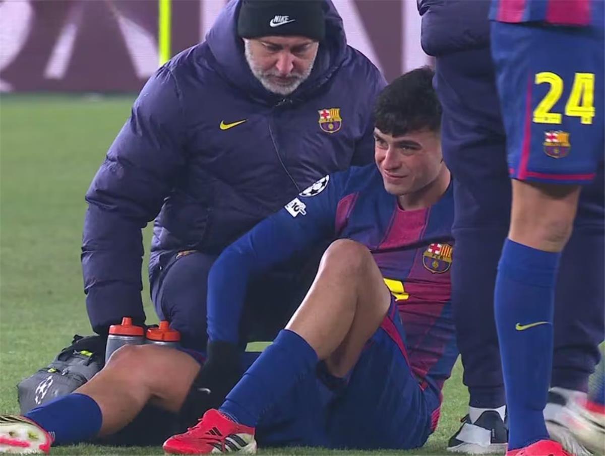 سبب استبدال بيدري في مباراة برشلونة وسلافيا براج بـ دوري أبطال أوروبا