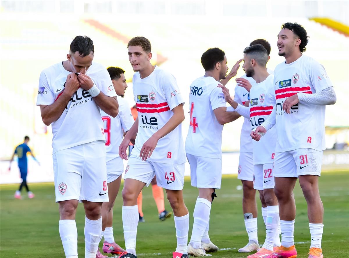 موعد مباراة الزمالك القادمة بعد التعادل مع المصري في الكونفدرالية 