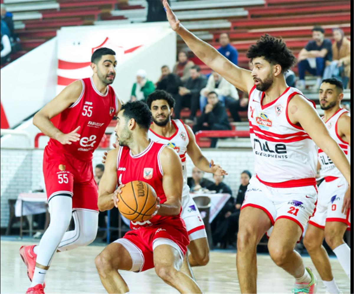 الأهلي يهزم الزمالك في مباراة مثيرة بدوري السوبر لكرة السلة