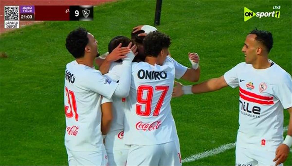 فيديو | حسام عبد المجيد يسجل هدف الزمالك الثاني أمام بتروجيت