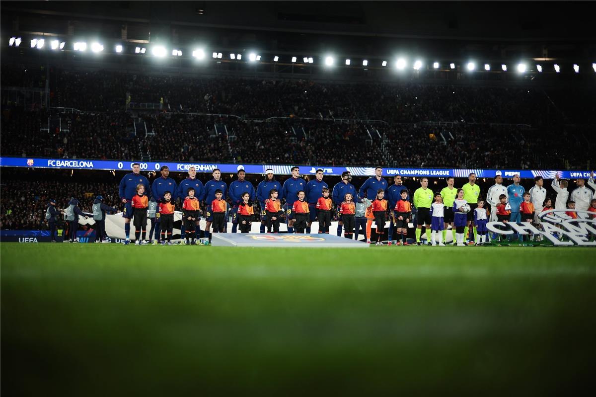 رجل مباراة برشلونة كوبنهاجن في دوري أبطال أوروبا