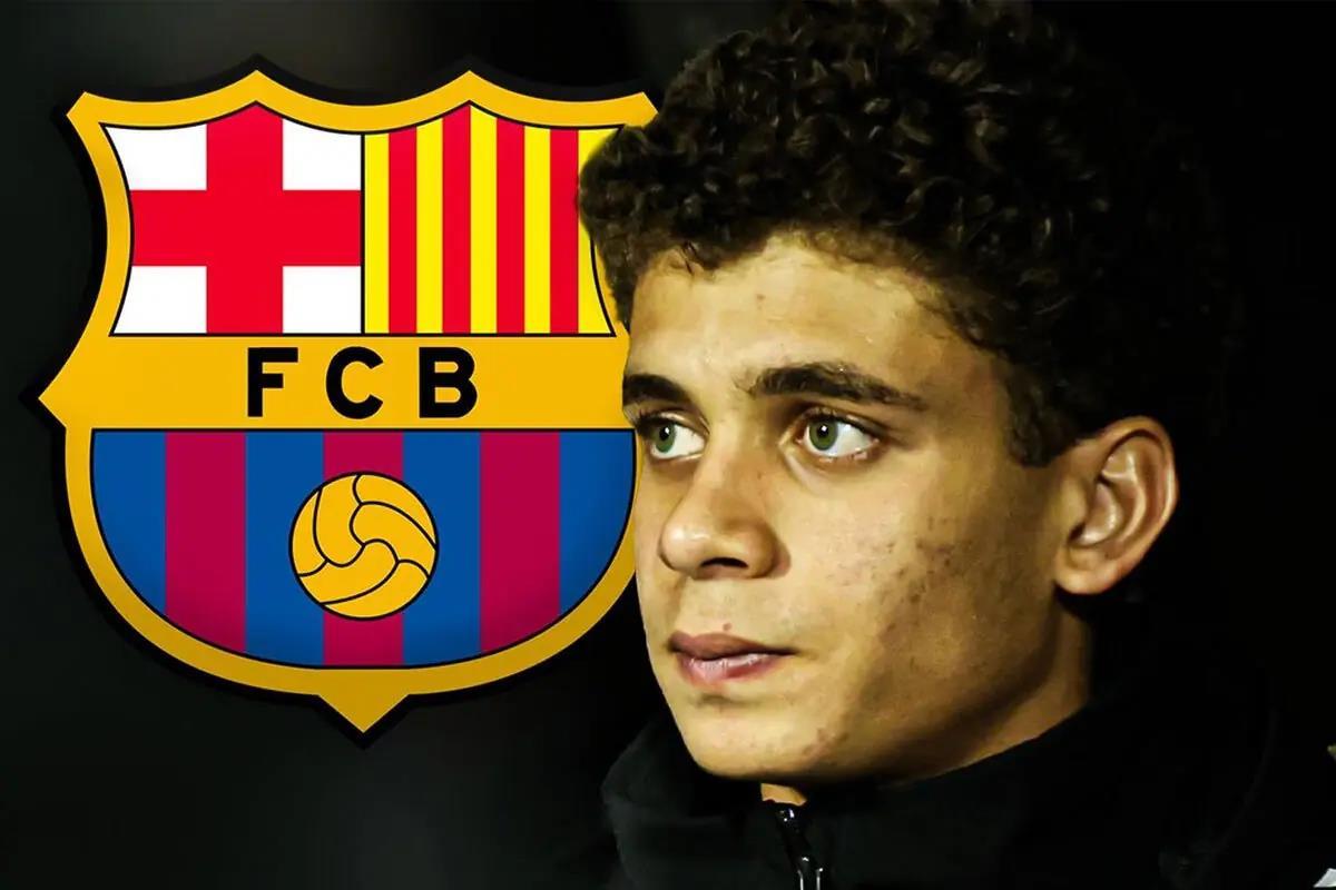 صور| حمزة عبد الكريم يوقع على عقود انضمامه إلى برشلونة.. موعد الخضوع للكشف الطبي