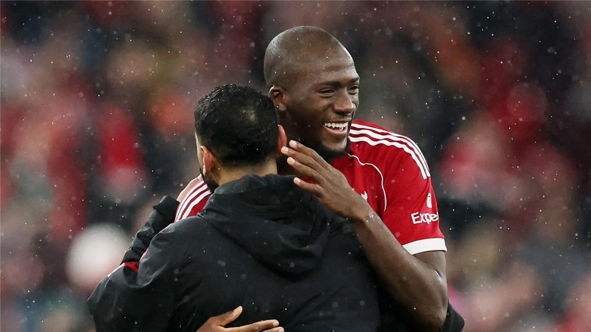 كوناتي بعد تسجيله أمام نيوكاسل: هذه هي الحياة.. وسعيد من أجل لاعب ليفربول