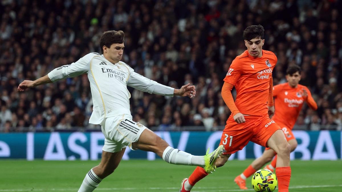 فيديو | بتمريرة ذهبية من أرنولد.. جونزالو جارسيا يسجل هدف ريال مدريد الأول أمام ريال سوسيداد