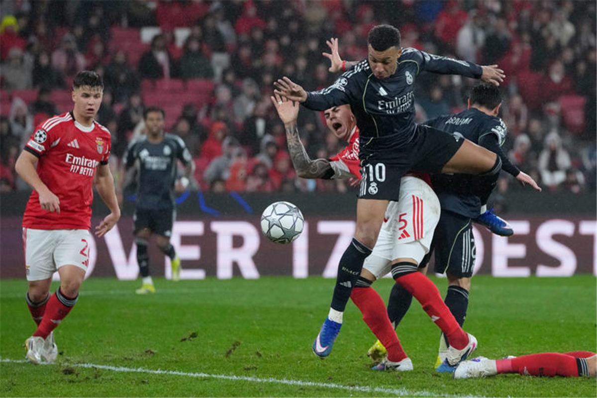 حكم مباراة ريال مدريد وبنفيكا في دوري أبطال أوروبا