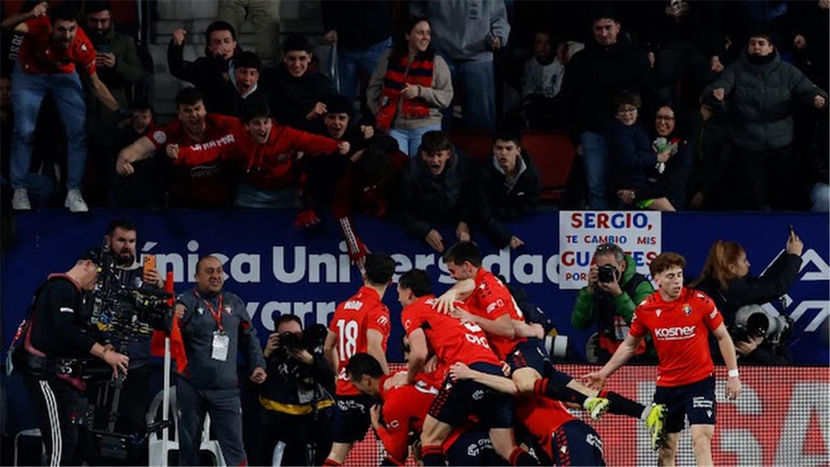 في الـ+90.. راؤول جارسيا يسجل هدف أوساسونا الثاني أمام ريال مدريد