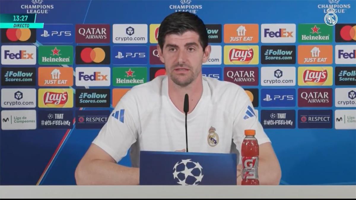 كورتوا قبل مواجهة بنفيكا: نتيجة الذهاب خادعة.. وندعم فينيسيوس