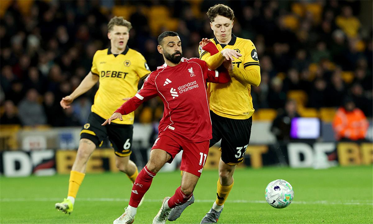 ماذا قدم محمد صلاح في مباراة ليفربول وولفرهامبتون بـ الدوري الإنجليزي؟