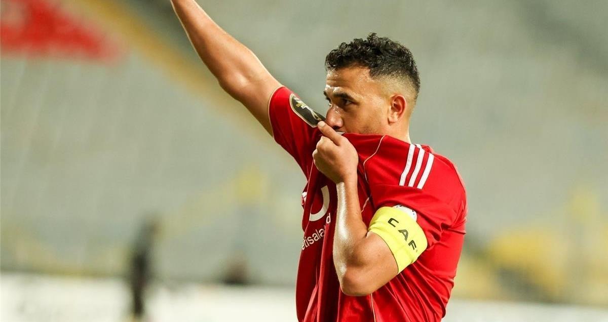 فيديو |أسيست إمام عاشور.. تريزيجيه يسجل هدف الأهلي الأول أمام المقاولون العرب