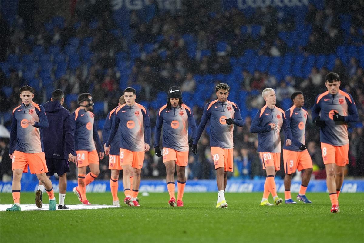 قائمة برشلونة لمواجهة أتلتيك بلباو في الدوري الاسباني.. موقف ليفاندوفسكي