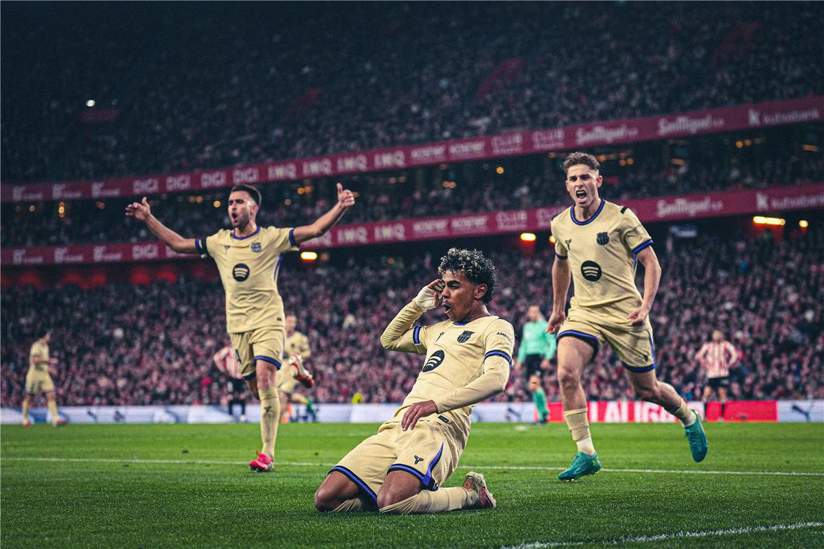 برشلونة يستعرض رقمًا فريدًا لـ لامين يامال بعد هدفه الحاسم أمام أتلتيك بلباو