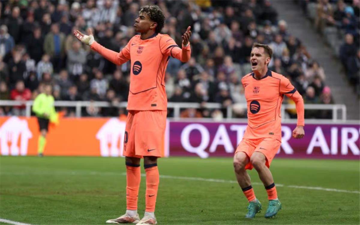 فيديو | لامين يامال ينقذ برشلونة من فخ الهزيمة ويقوده لتعادل إيجابي أمام نيوكاسل في دوري أبطال أوروبا