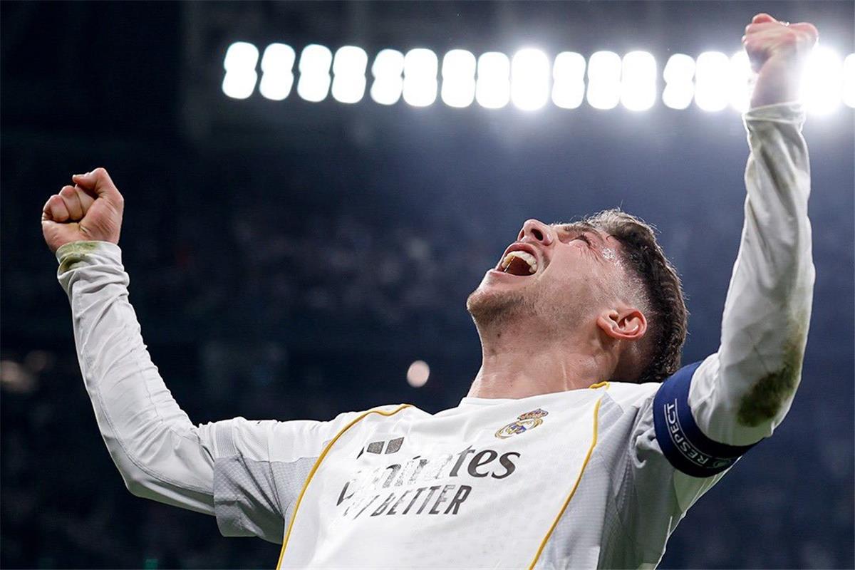 فالفيردي يسجل هدف ريال مدريد الأول أمام مانشستر سيتي