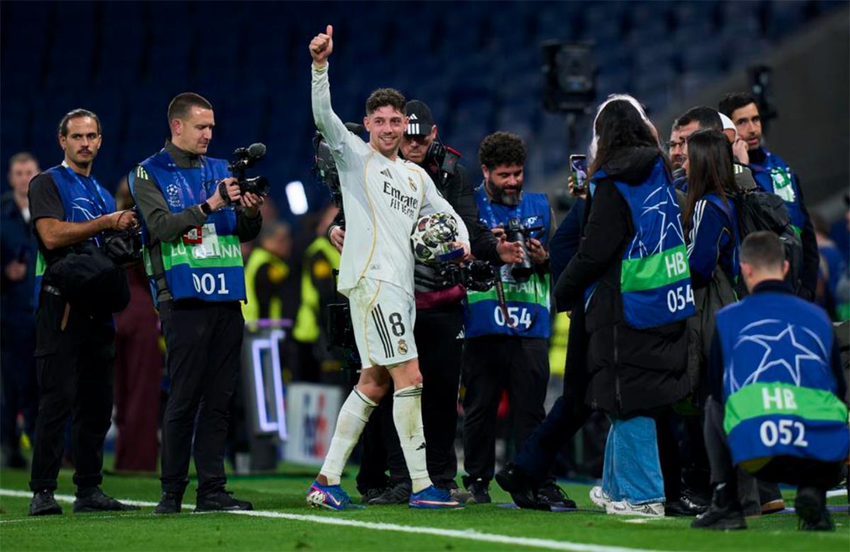 فالفيردي بعد الهاتريك أمام مانشستر سيتي: سنخوض الإياب كأننا لم نسجل أهدافًا 