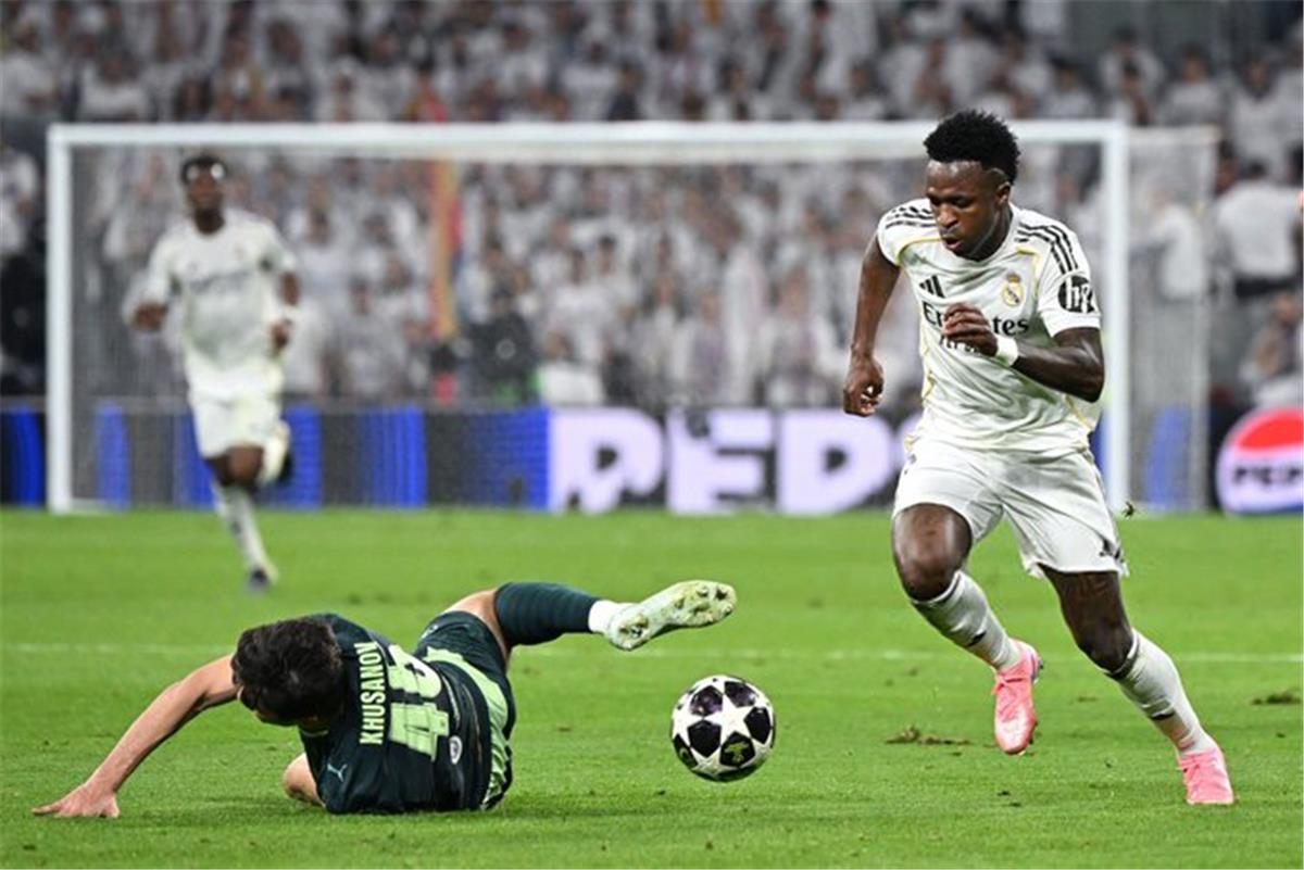 رغم إهدار ركلة جزاء.. فينيسيوس يحقق رقمًا قياسيًا أمام مانشستر سيتي