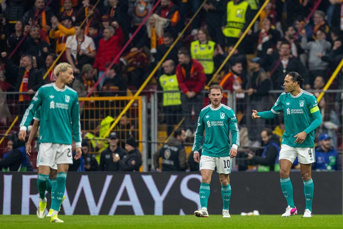 لاعب ليفربول: عشنا ليلة عصيبة أمام جالطة سراي.. ولا أفكر في كأس العالم