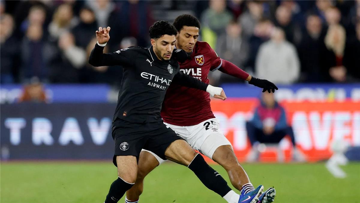 ماذا قدم عمر مرموش في مباراة مانشستر سيتي ووست هام بـ الدوري الإنجليزي؟