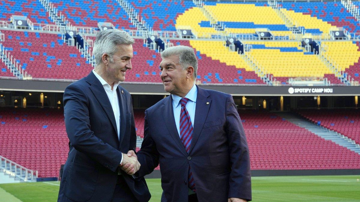 برشلونة يعلن الرئيس الجديد للنادي في بيان رسمي