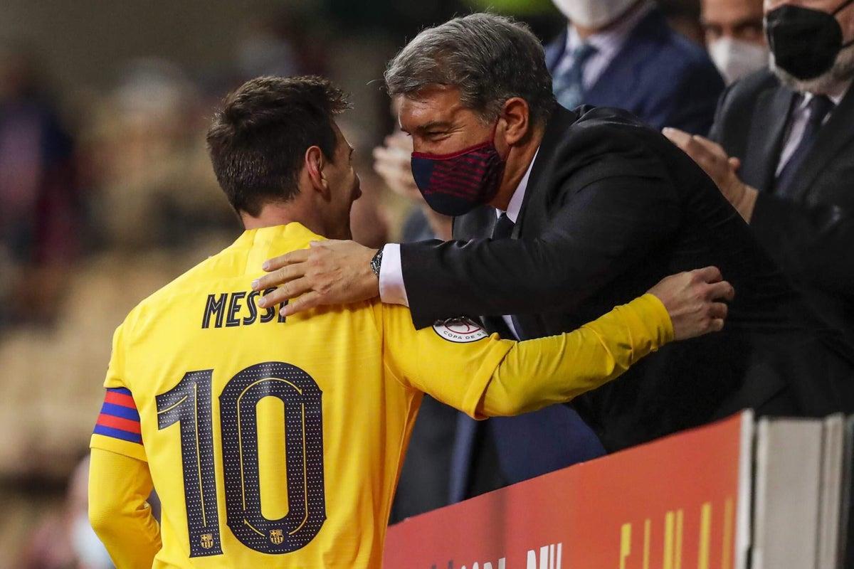 لابورتا: ميسي سيرتبط بـ برشلونة بالطريقة التي يريدها