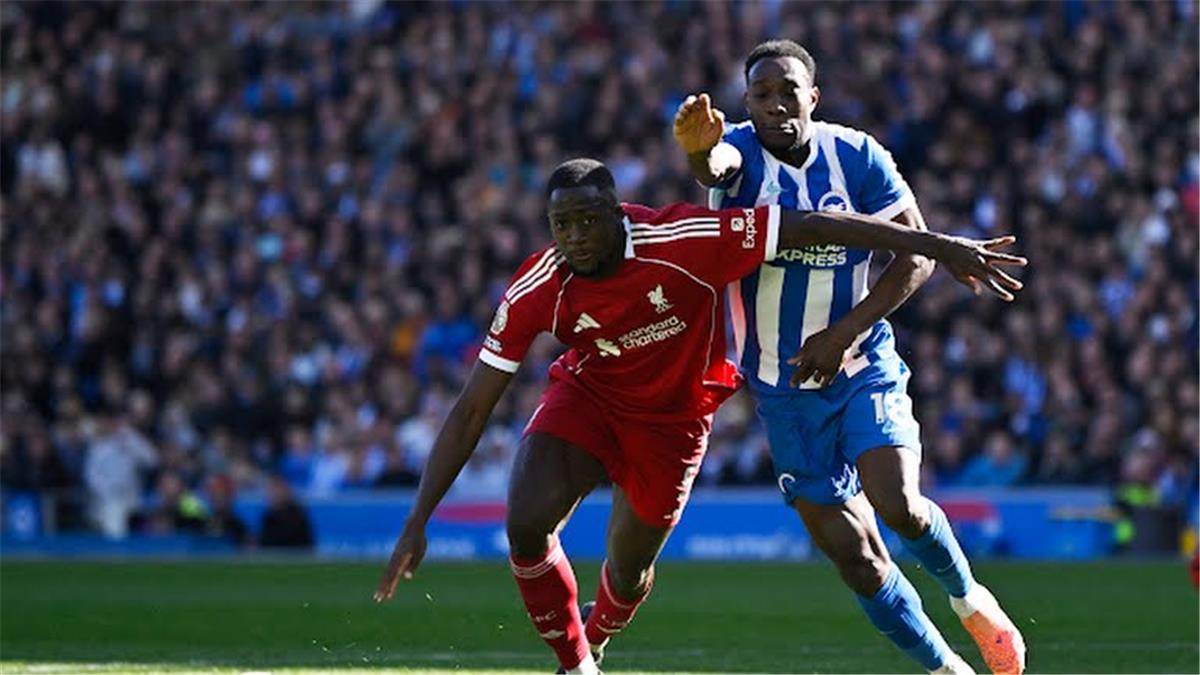 رجل مباراة ليفربول وبرايتون في الدوري الإنجليزي