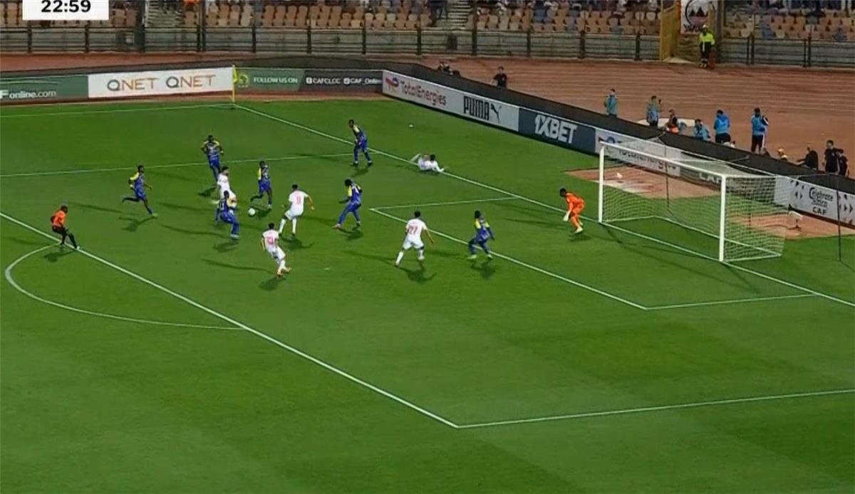 فيديو | عدي الدباغ يسجل هدف الزمالك الثاني أمام أوتوهو
