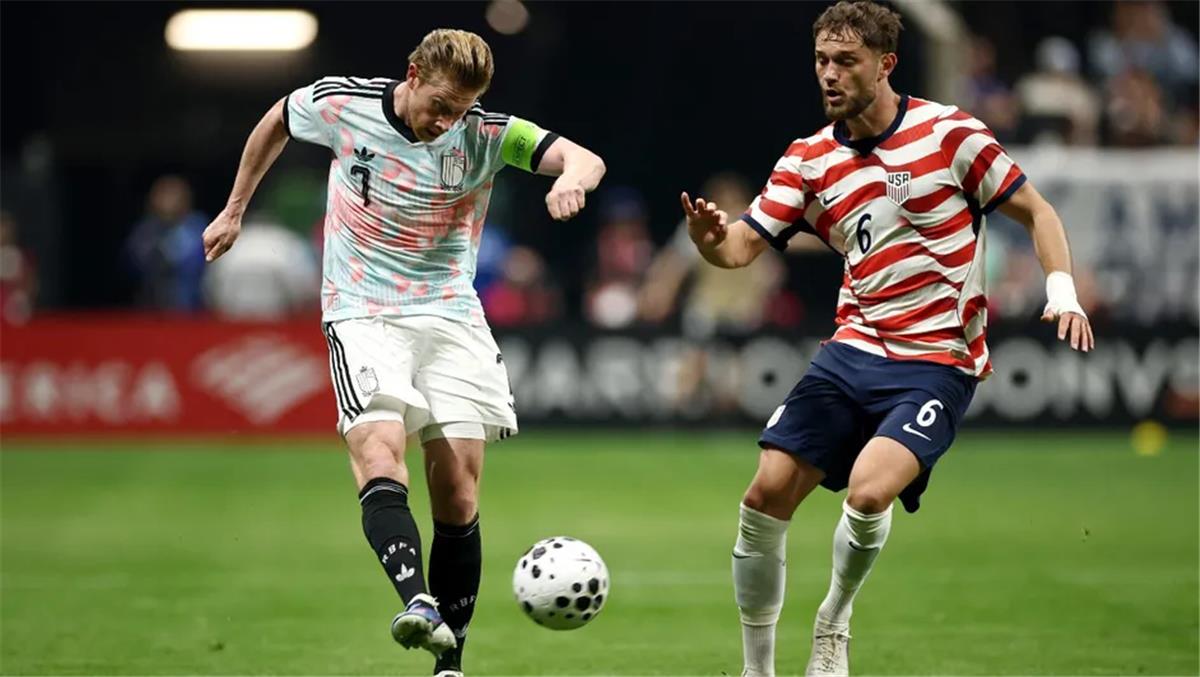 فيديو | منافس مصر في كأس العالم.. بلجيكا تصعق أمريكا بخماسية ودية على أرضها