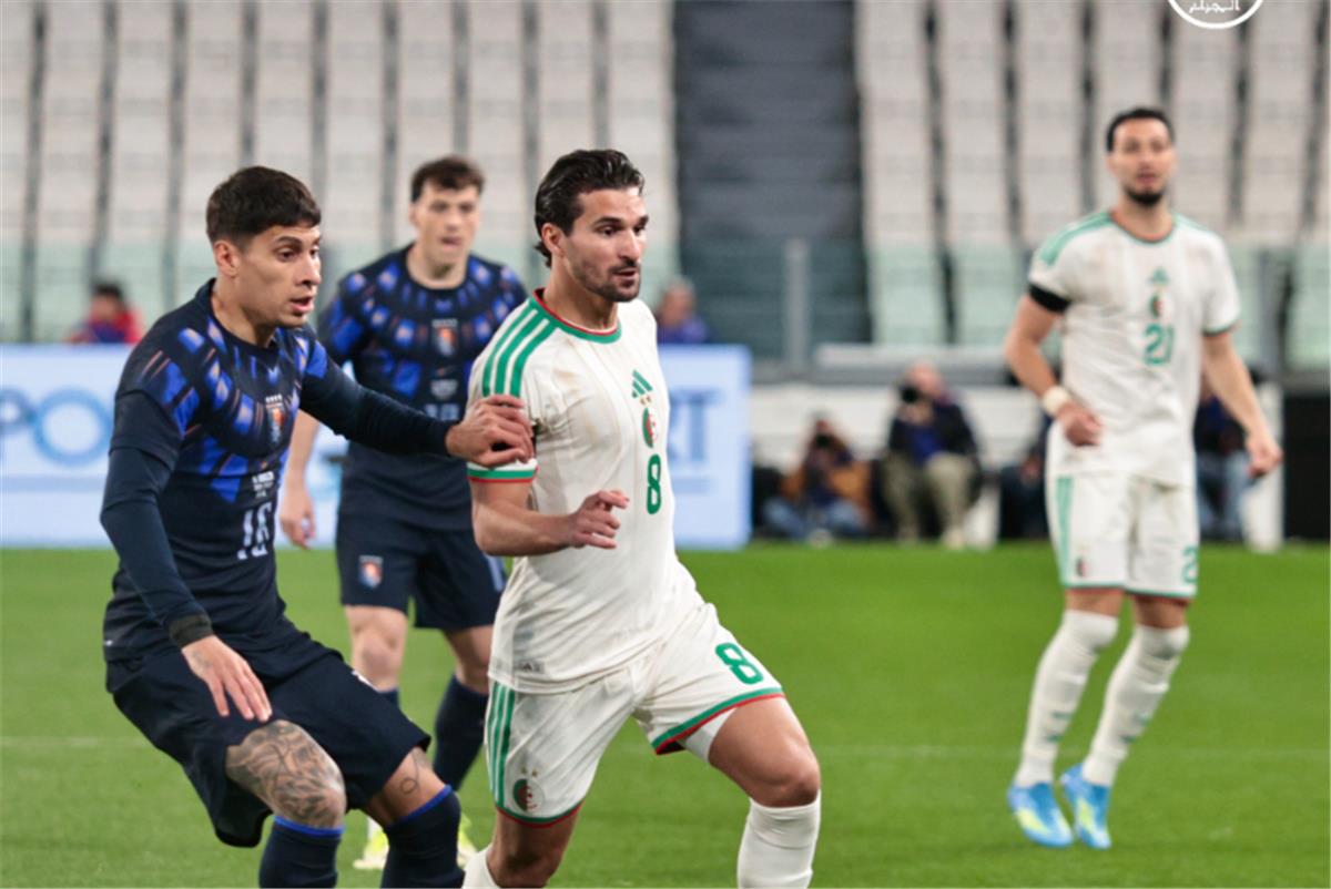 التعادل يحسم مواجهة الجزائر وأوروجواي الودية