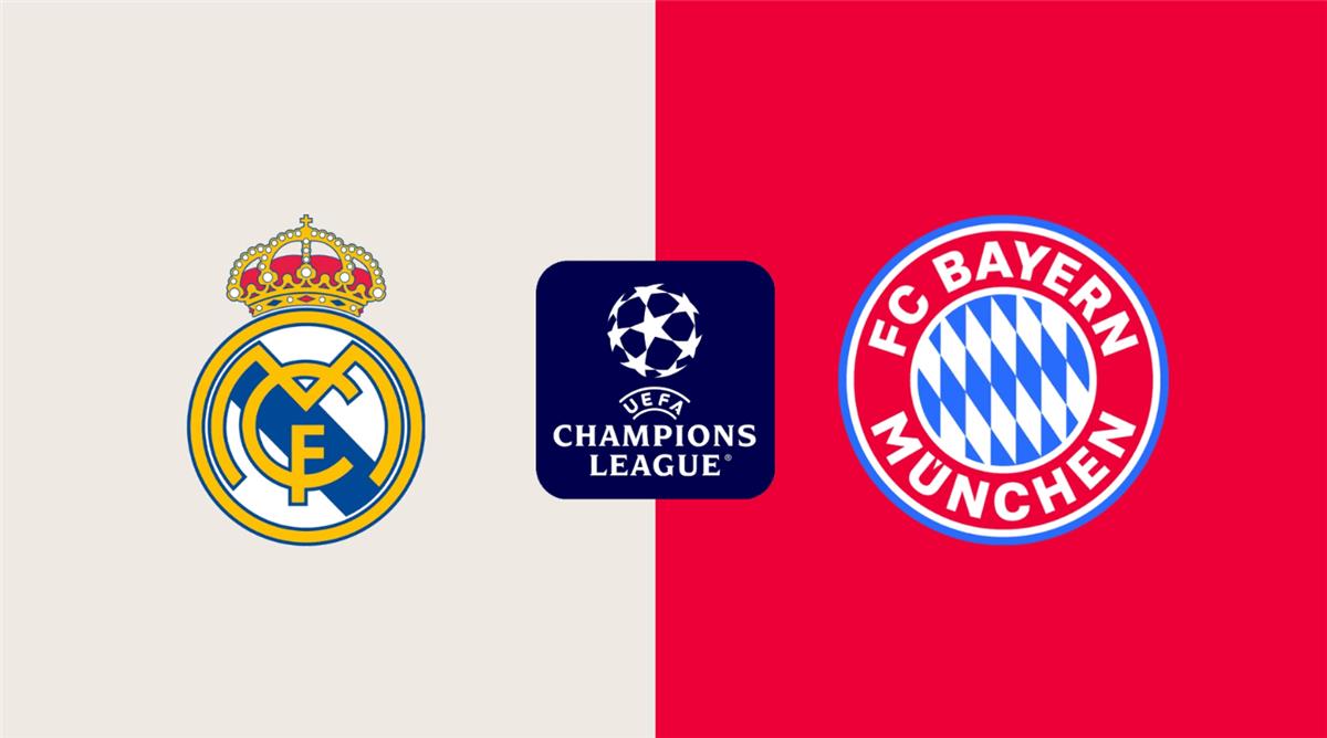 القناة الناقلة لمباراة ريال مدريد وبايرن ميونخ اليوم في دوري أبطال أوروبا