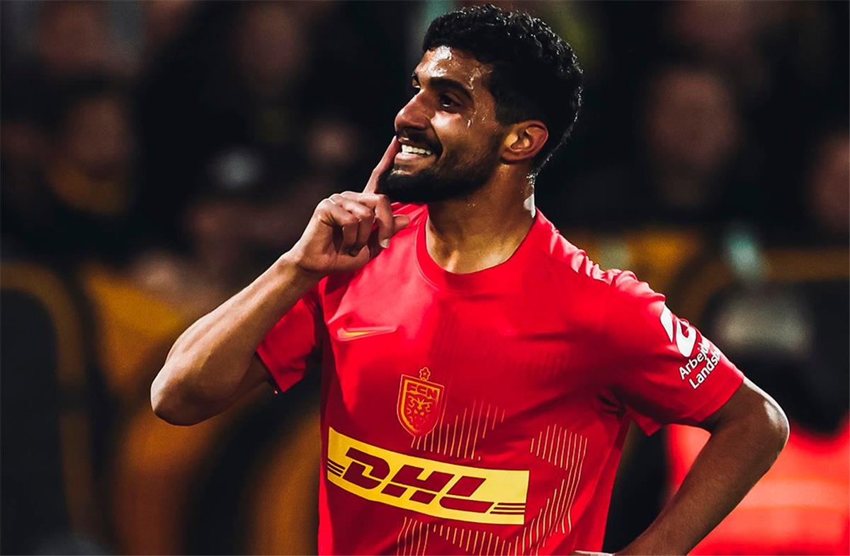 إبراهيم عادل يسجل هدفًا قاتلًا ويقود نورشيلاند للفوز على بروندبي في الدوري الدنماركي