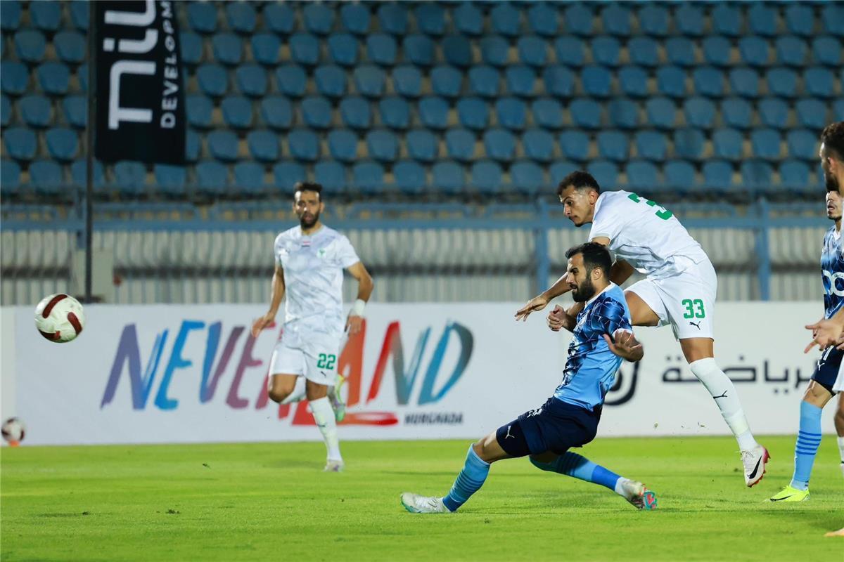 فيديو | كريم بامبو يسجل هدف المصري الأول أمام بيراميدز