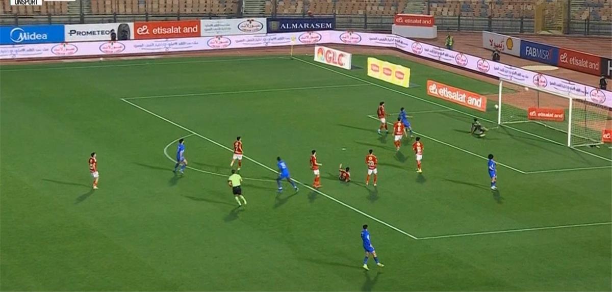 فيديو | صامويل أمادي يسجل هدف تعادل سموحة أمام الأهلي