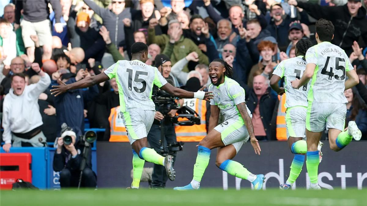 فيديو | أمام أنظار مرموش.. مانشستر سيتي يضغط على آرسنال بثلاثية أمام تشيلسي في الدوري الإنجليزي
