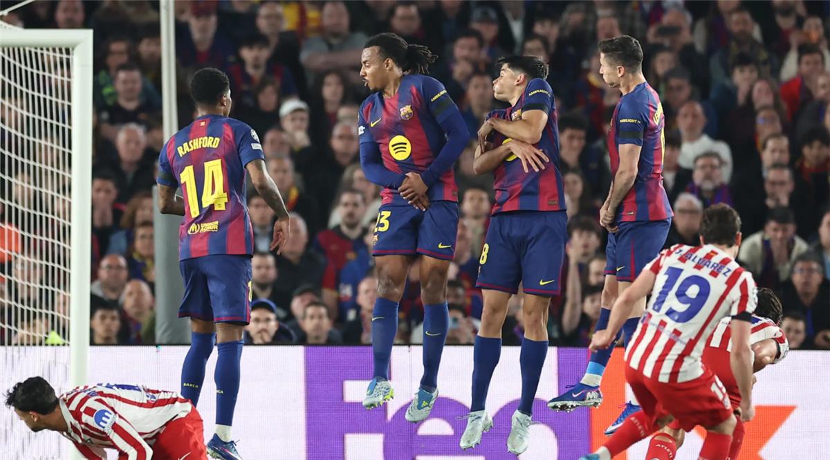 موقف برشلونة من رفض يويفا شكواهم ضد حكم مباراة أتلتيكو مدريد